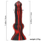 dog knot silicone dildo anal