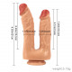 double dick dildo anal silicone