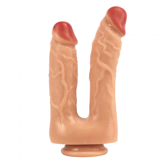 double dick dildo anal silicone