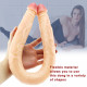 double head 22 inch flesh color dildo