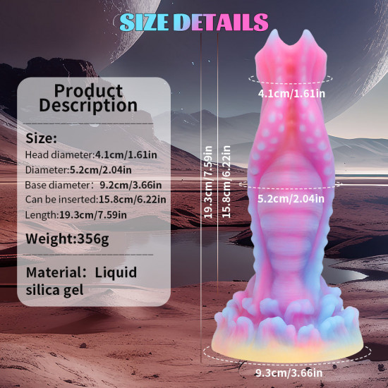 dragon liquid silicone fantasy anal dildo