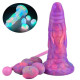 dragon shape luminous ovipositor dildo