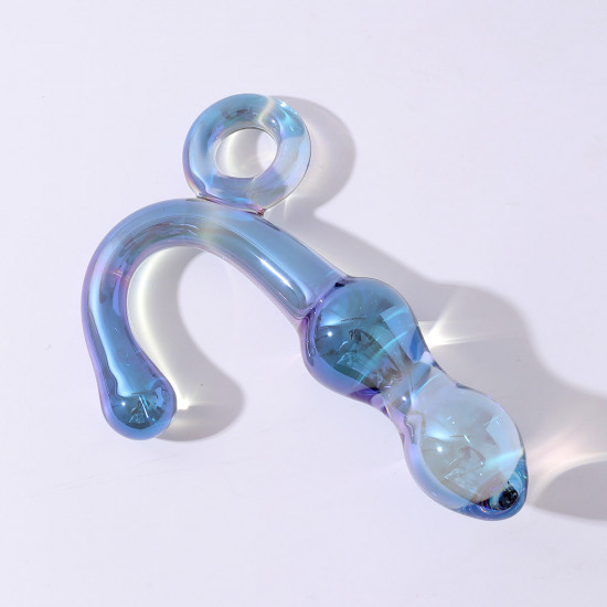 dual-purpose glass g-spot dildo