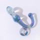 dual-purpose glass g-spot dildo