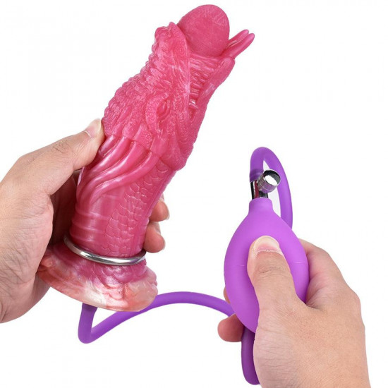 evil dragon air pump ovipositor dildo