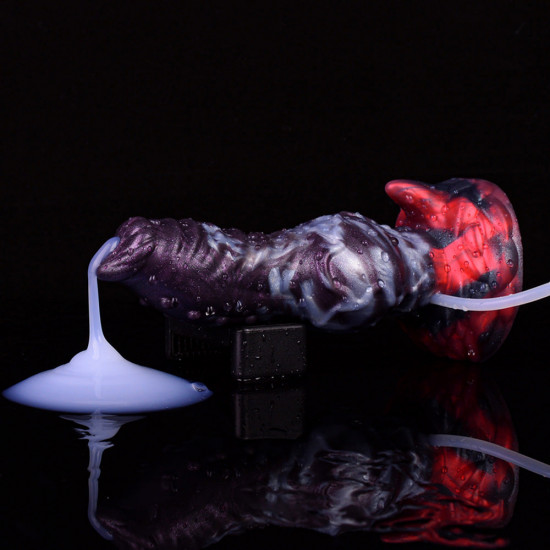 evil dragon ejaculation silicone fantasy dildo