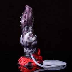 evil dragon ejaculation silicone fantasy dildo