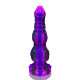 fantasy dog knot anal dildo glitter