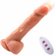 flesh 9 inch vibrating dildo