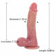 flesh suction cup realistic dildo