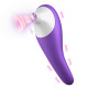 fox small nozzle sucking 7-frequency usb charging vibrator