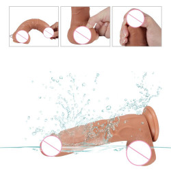 galen - realistic massager squirting dildo 6.5 inch