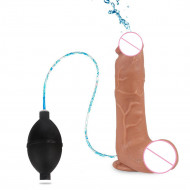 galen - realistic massager squirting dildo 6.5 inch