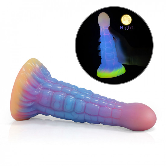 glow in the dark creature anal dildo