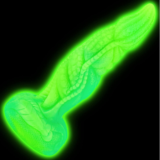 glow in the dark tentacle dildo