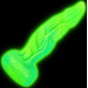 glow in the dark tentacle dildo