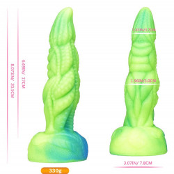 glow in the dark tentacle dildo