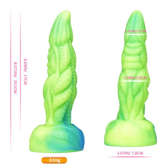 glow in the dark tentacle dildo