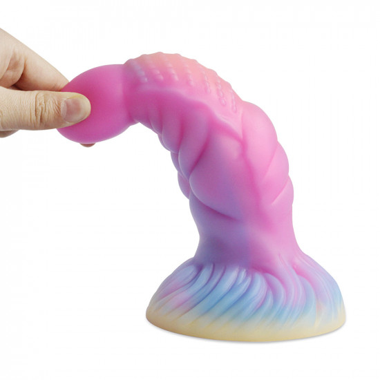 gradient fantasy suction cup anal dildo