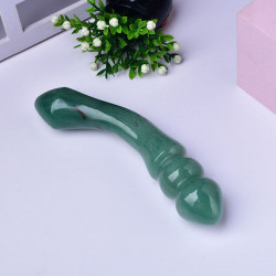 green aventurine crystal multi-purpose wand