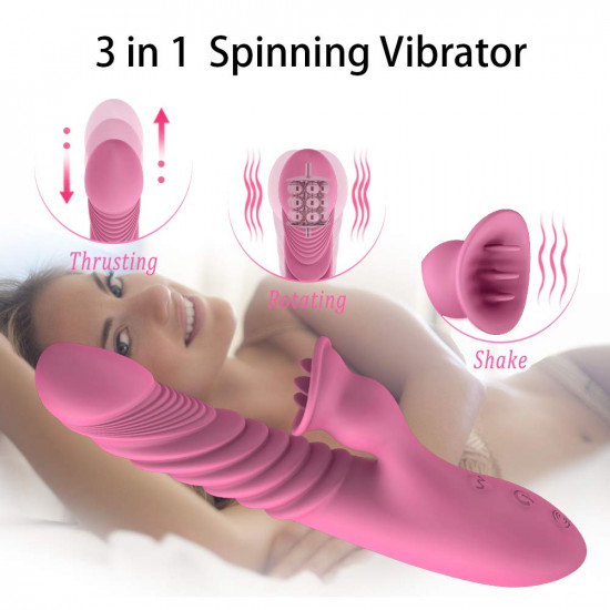 g-spot vibrator for women tongue sucking vibrating dildo