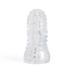hale - clear textured male stroker