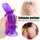 6 inch purple dildo