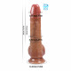 hands free dildo 8 inch brown for women 