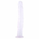 harness compatible dildo clear suction cup straps on