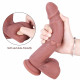 heart dildo textured strap on