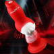 hell wolf knotted silicone dildo