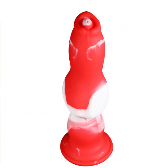 hell wolf knotted silicone dildo