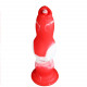 hell wolf knotted silicone dildo