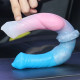 horse fantasy double headed dildo