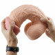 huge flesh pink realistic dildo