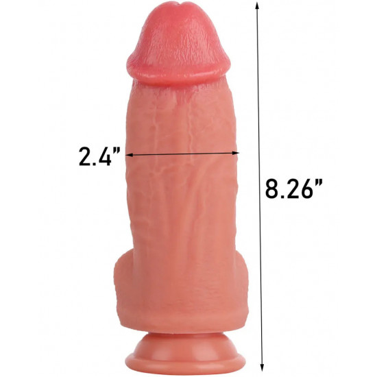 huge penis anal dildo silicone