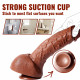 human size curved realistic dildo