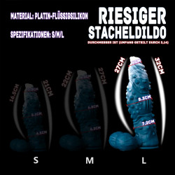 ice dragon dildo spiked fantasy sex toys