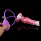 inflatable nodule dildo anal toy