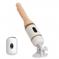 intelligent heating massage gun dildo automatic penis vibration retractable pumping gun