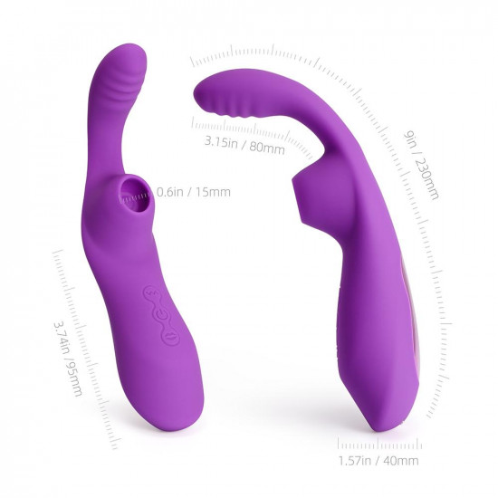 july - multi function clit sucking vibrator