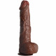 king cock dildos 14 inch brown