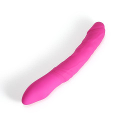 king - rotating dual motor vibrating dildo 6 inch