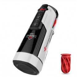 leten automatic telescopic heating voice perfume motorized male masturbator