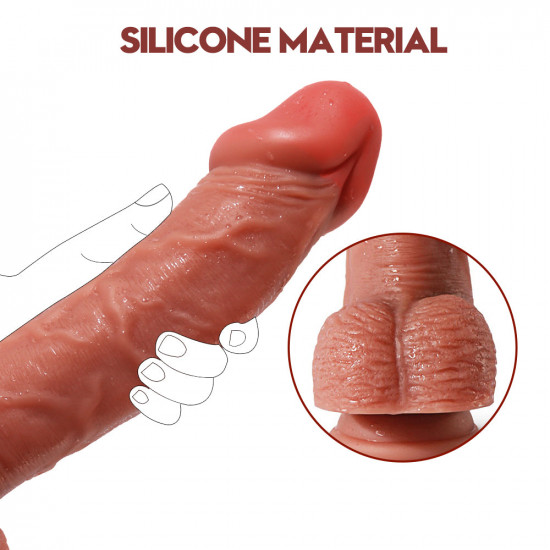 liquid silicone 8 inch dildo