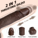 long distance dildo bluetooth black vibrating