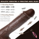 long distance dildo bluetooth black vibrating