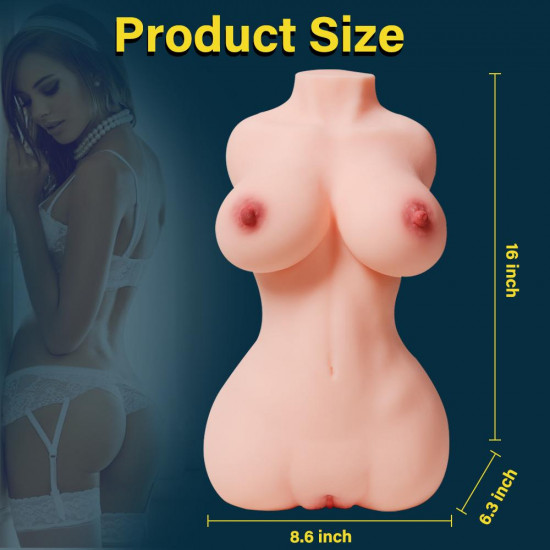 6kg torso sex doll | Adutoys half body sex doll