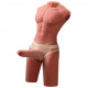 male torso sex doll realistic thrusting dildo