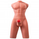 male torso sex doll realistic thrusting dildo